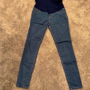 Classic Blue Women's Maternity Jeans